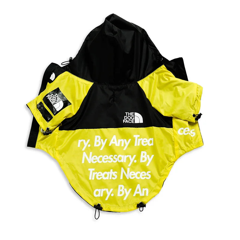 Dog Raincoat and Windbreaker Jacket for Small to Large Breeds, Ideal for French Bulldogs and Chihuahuas