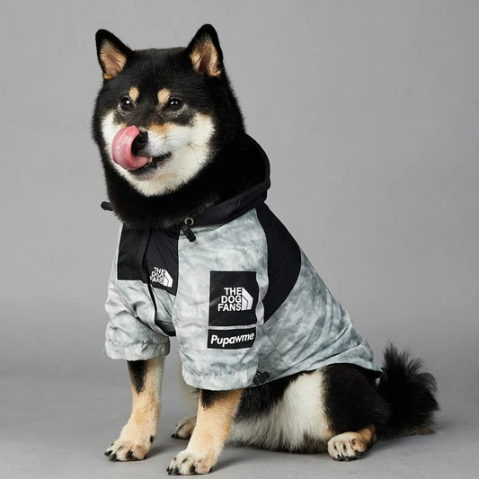 Dog Raincoat and Windbreaker Jacket for Small to Large Breeds, Ideal for French Bulldogs and Chihuahuas