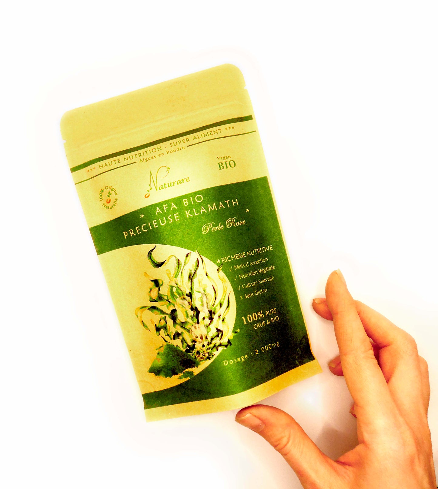 PRO - AFA Bio – Algues Klamath Précieuses | Superaliment Vitalité 2000 mg