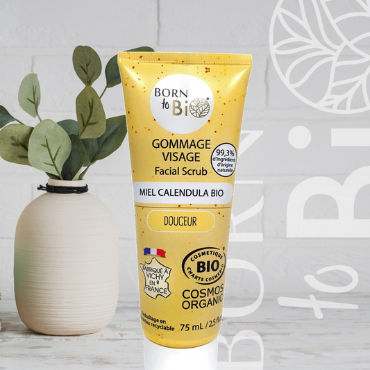 Gommage Visage Miel Calendula - Certifié Bio-2