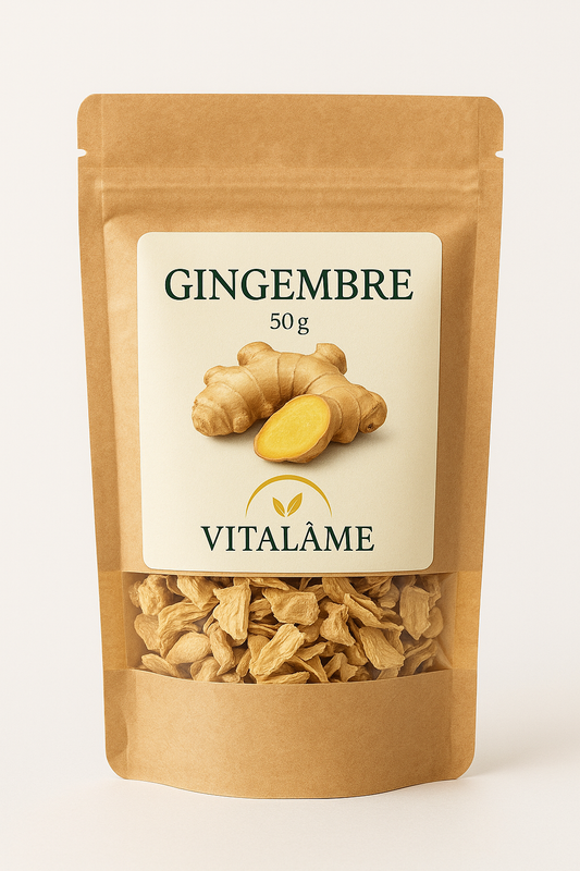 Gingembre bio – Sachet 50 g